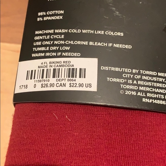 Torrid Leggings - Picture 3 of 3